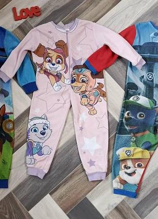 Дитячий флісовий сліп,кігурумі,піжама щенячий патруль,paw patrol
