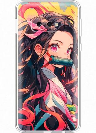 Чохол силіконовий з картинкою на samsung galaxy s10e (g970) (аніме, anime)
