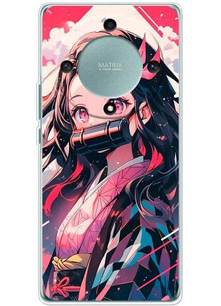 Чехол силиконовый с картинкой на huawei honor magic 5 lite 5g (аниме, anime)