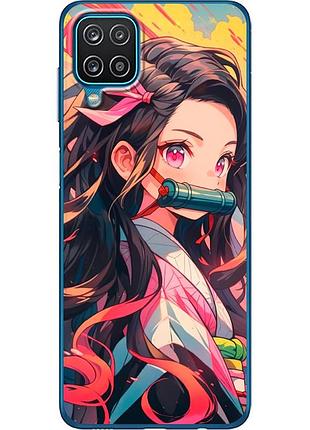 Чехол силиконовый с картинкой на samsung galaxy a12 (a125) (аниме, anime)
