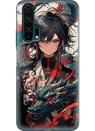 Чехол силиконовый с картинкой на huawei honor 20 pro (аниме, anime)