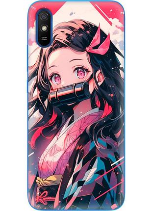 Чохол силіконовий з картинкою на xiaomi redmi 9a (аніме, anime)
