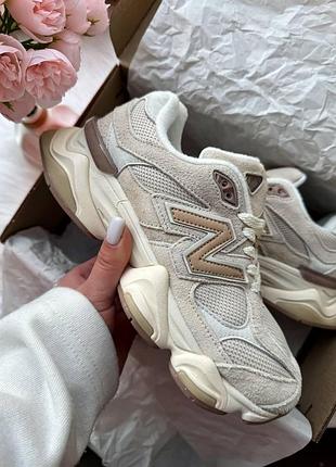 Кросівки new balance 9060 beige
