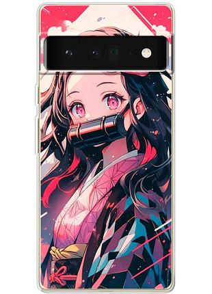Чохол силіконовий з картинкою на google pixel 6 pro (аніме, anime)