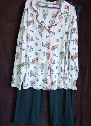 Костюм женский домашний disney,  2xl,  eur 50-52, батл