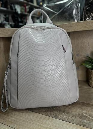 Женский рюкзак кожа