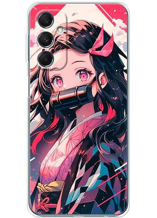 Чохол силіконовий з картинкою на samsung galaxy m34 5g (m346) (аніме, anime)
