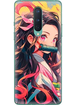 Чохол силіконовий з картинкою на oneplus 8 (аніме, anime)