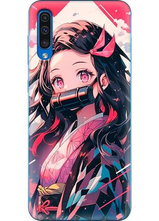Чохол силіконовий з картинкою на samsung galaxy a50 (a505) (аніме, anime)
