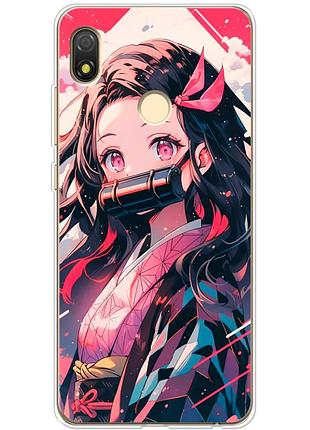 Чохол силіконовий з картинкою на tecno pop 3 (аніме, anime)