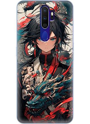 Чохол силіконовий з картинкою на oppo a9 2020 (аніме, anime)