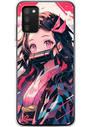Чохол силіконовий з картинкою на samsung galaxy a03s (a037) (аніме, anime)