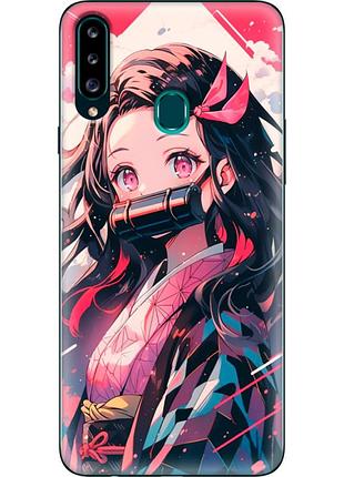Чохол силіконовий з картинкою на samsung galaxy a20s (a207) (аніме, anime)