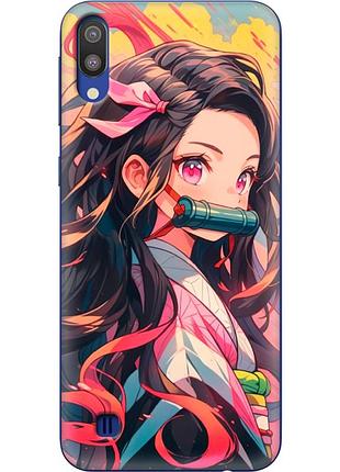 Чехол силиконовый с картинкой на samsung galaxy m10 (m105) (аниме, anime)