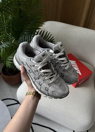 Nike p-6000 light grey/white