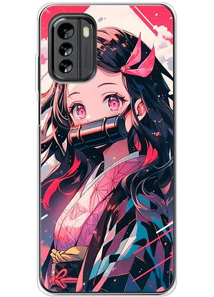 Чохол силіконовий з картинкою на nokia g60 (аніме, anime)