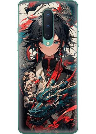 Чохол силіконовий з картинкою на oneplus 8 (аніме, anime)
