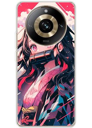 Чохол силіконовий з картинкою на realme 11 pro plus (аніме, anime)