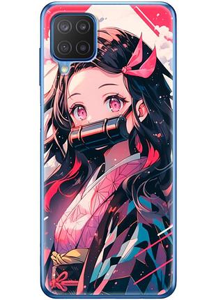 Чехол силиконовый с картинкой на samsung galaxy m12 (m127) (аниме, anime)