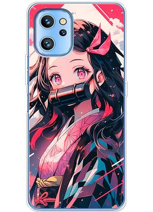 Чехол силиконовый с картинкой на umidigi a13 pro (аниме, anime)