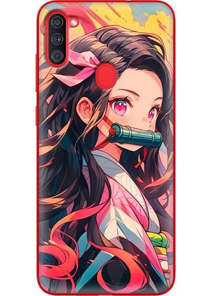 Чохол силіконовий з картинкою на samsung galaxy a11 (a115) (аніме, anime)
