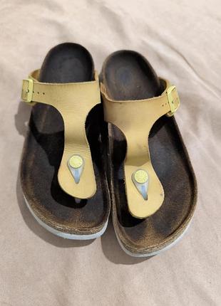 Оригинальные шлепанцы birkenstock gizeh | размер 37