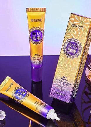 Лифтинговый крем для кожи вокруг глаз gold diamond colagen peptide firming wricle lifting micro sculpture 20мл