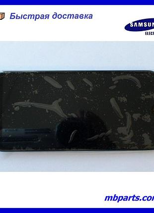 Дисплей samsung a015 galaxy а01 (gh81-18597a) сервисный оригинал в сборе с рамкой, широкий коннектор!