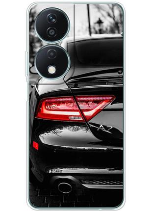 Чохол силіконовий з картинкою на huawei honor x7b (машина, audi a7)