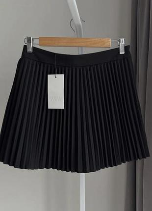 Спідниця шорти zara плісе