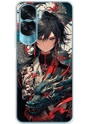 Чохол силіконовий з картинкою на huawei honor 90 lite (аніме, anime)
