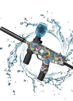 Бластер автоматичний mp9 gel ball з гель кульками орбіз 10500шт