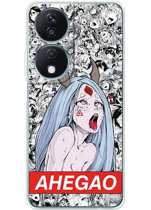 Чехол силиконовый с картинкой на huawei honor x7b (аниме, anime)