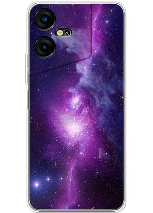 Чохол силіконовий з картинкою на tecno pova neo 3 (космос)