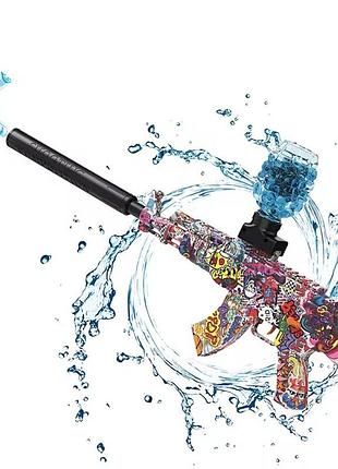 Бластер автоматичний auto ak 47 gel ball з гель кульками орбіз 10500шт