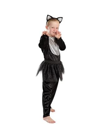 Костюм черный котик кот кот кот кот котят 4-5 лет, 104 см 110 см 5