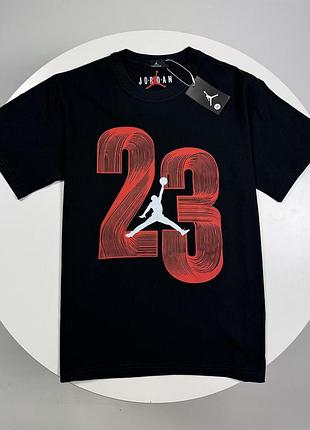 Футболка jordan 23 черная new