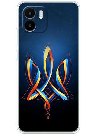 Чохол силіконовий з картинкою на xiaomi redmi a1 (патріотичний, герб україни)
