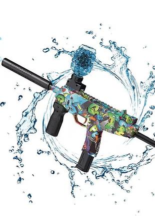 Бластер автоматичний mp9 gel ball з гель кульками орбіз 10500шт