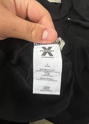 Худи ed hardy черные 8