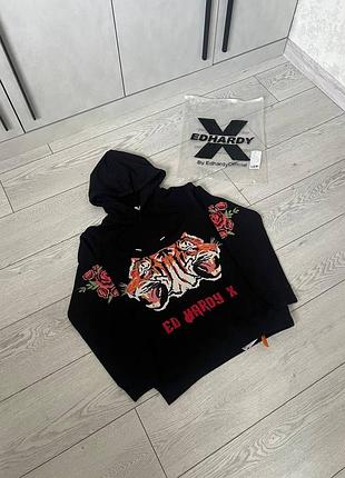 Худи ed hardy черные 3