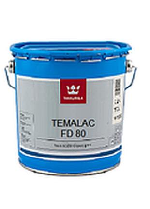 Емаль алкідна tikkurila temalac fd 80 високоглянсова антикорозійна база tcl 18