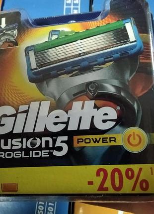 Лезвия, кассеты картриджи gillette fusion proglide new box 16шт жилет проглайд павер