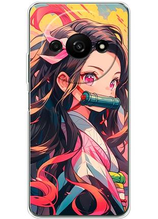 Чехол силиконовый с картинкой на xiaomi redmi a3 (аниме, anime)