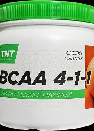 Аминокислоты 0,5 кг bcaa 4:1:1 tnt muscle maximum апельсин