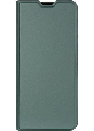 Чехол fiji shell для xiaomi redmi note 13 5g книжка с магнитом и защитой камеры green