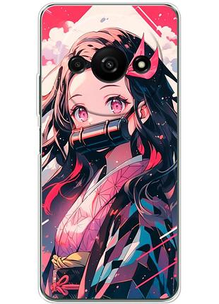 Чехол силиконовый с картинкой на xiaomi redmi a3 (аниме, anime)