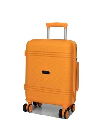 Чемодан snowball 21204 s - ручная кладь 55*37*20 см 2.6 кг 50 л оранжевый