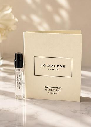 Пробник унисекс парфюм jo malone london english pear & sweet pea cologne