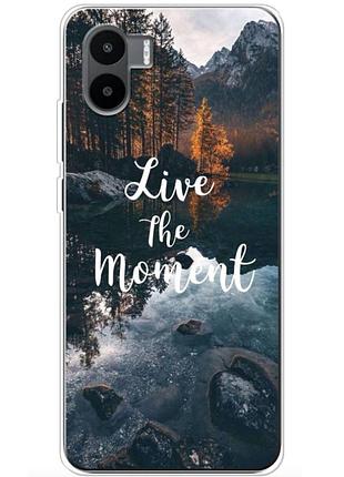 Чохол силіконовий з картинкою на xiaomi redmi a2 (природа, озеро в горах)